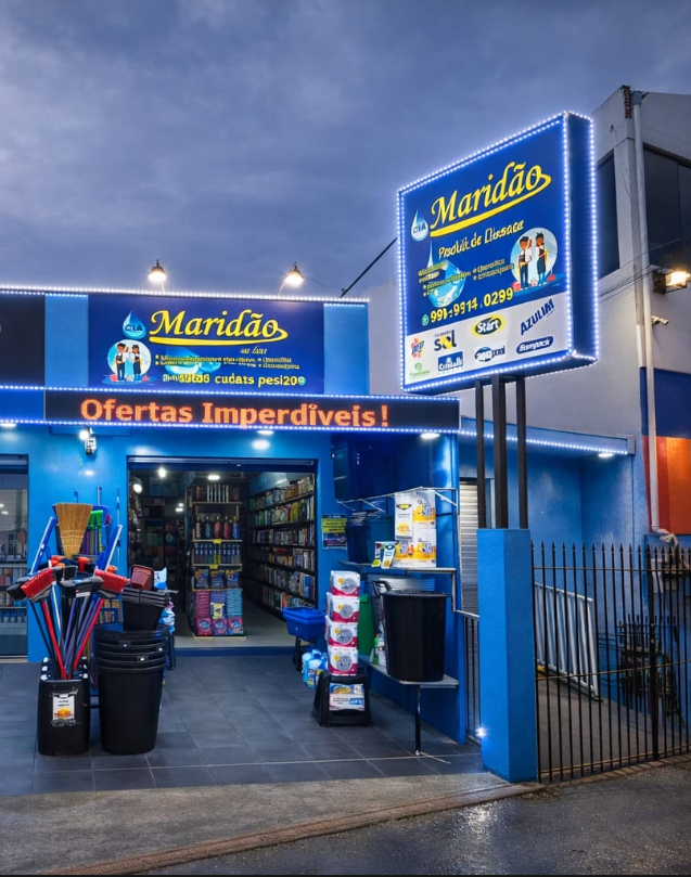 Fachada da loja